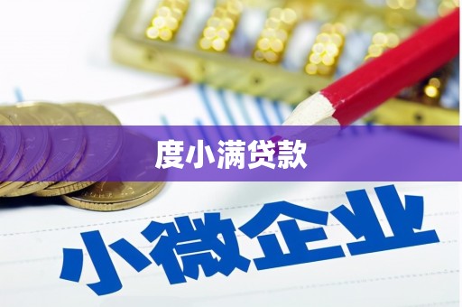 昌都度小满贷款