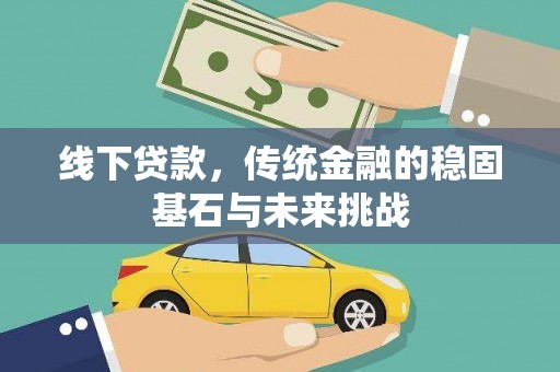 昌都线下贷款，传统金融的稳固基石与未来挑战