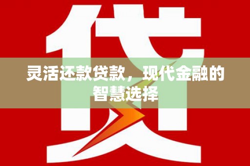 昌都灵活还款贷款，现代金融的智慧选择
