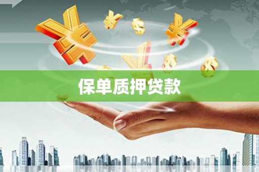 昌都保单质押贷款