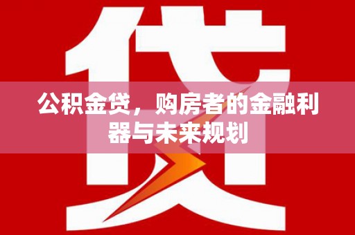 昌都公积金贷，购房者的金融利器与未来规划