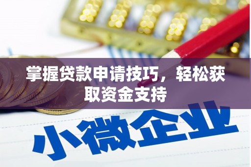 昌都掌握贷款申请技巧，轻松获取资金支持