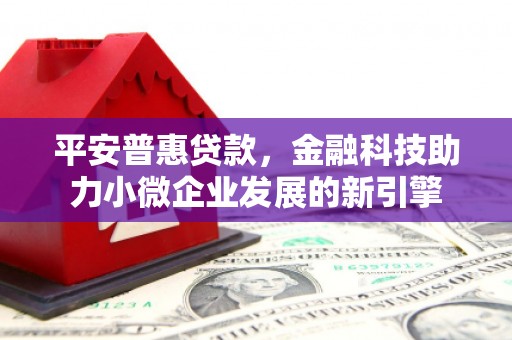昌都平安普惠贷款，金融科技助力小微企业发展的新引擎
