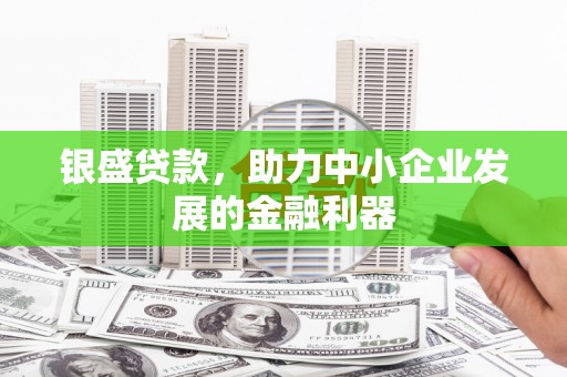 昌都银盛贷款，助力中小企业发展的金融利器