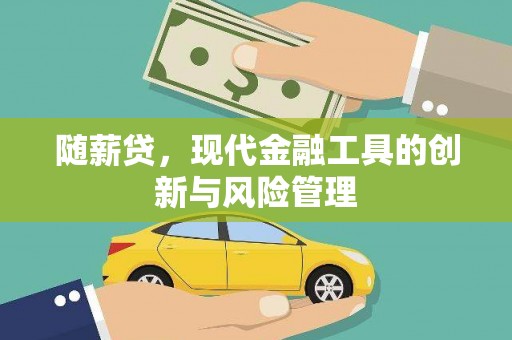 昌都随薪贷，现代金融工具的创新与风险管理