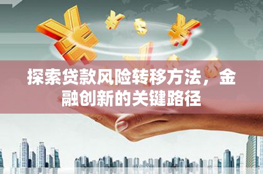 昌都探索贷款风险转移方法，金融创新的关键路径