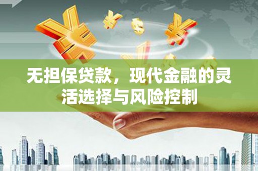 昌都无担保贷款，现代金融的灵活选择与风险控制