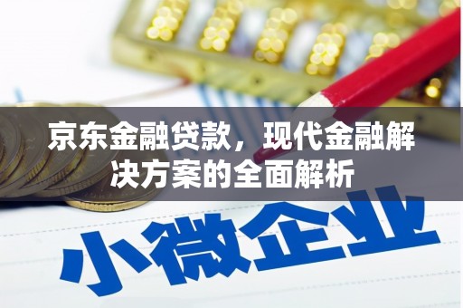 昌都京东金融贷款，现代金融解决方案的全面解析