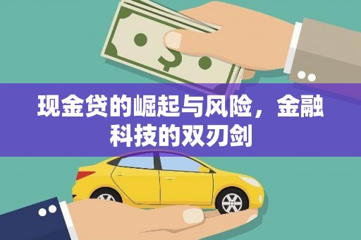 昌都现金贷的崛起与风险，金融科技的双刃剑