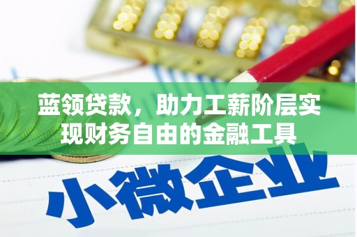 昌都蓝领贷款，助力工薪阶层实现财务自由的金融工具