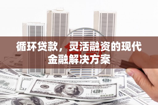 昌都循环贷款，灵活融资的现代金融解决方案