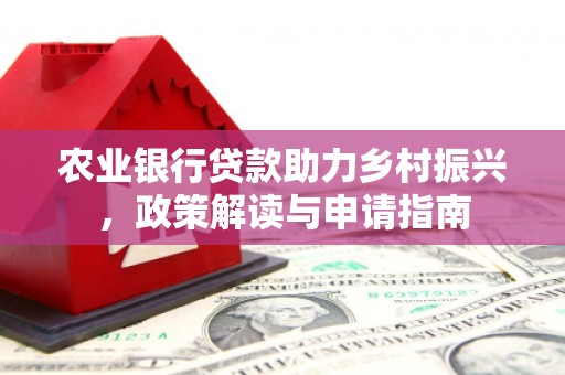 昌都农业银行贷款助力乡村振兴，政策解读与申请指南