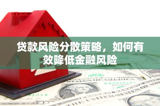 昌都贷款风险分散策略，如何有效降低金融风险