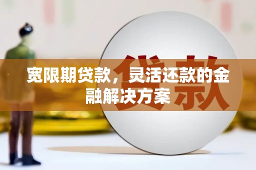 昌都宽限期贷款，灵活还款的金融解决方案