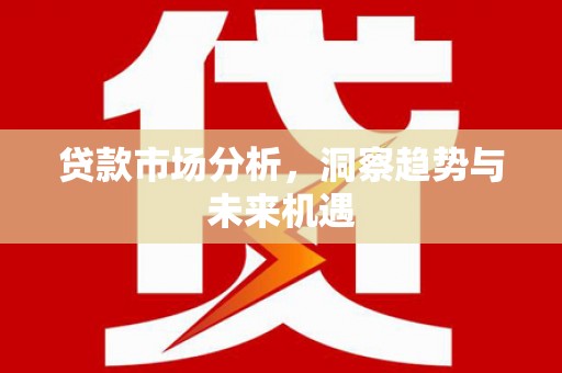 昌都贷款市场分析，洞察趋势与未来机遇