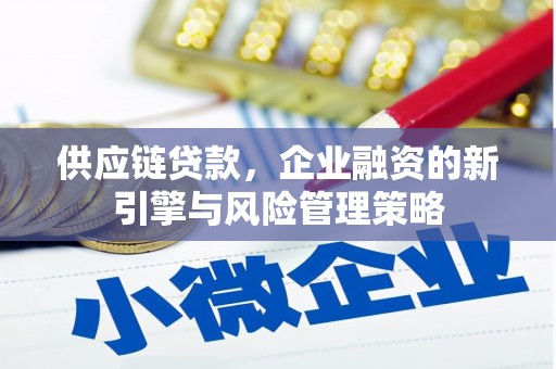 昌都供应链贷款，企业融资的新引擎与风险管理策略