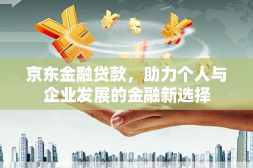 昌都京东金融贷款，助力个人与企业发展的金融新选择