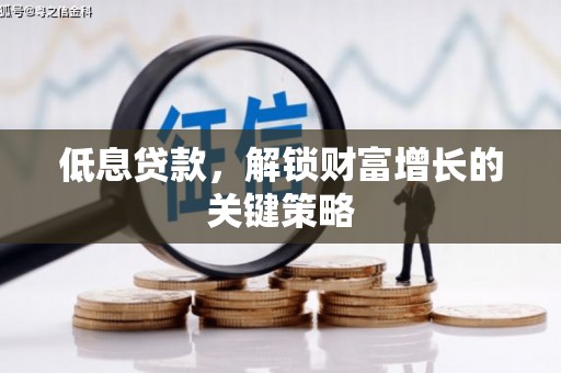 昌都低息贷款，解锁财富增长的关键策略