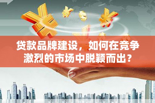昌都贷款品牌建设，如何在竞争激烈的市场中脱颖而出？
