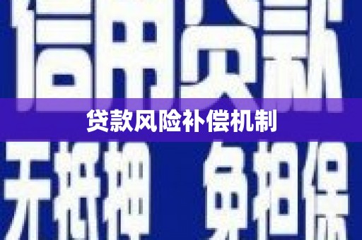 昌都贷款风险补偿机制