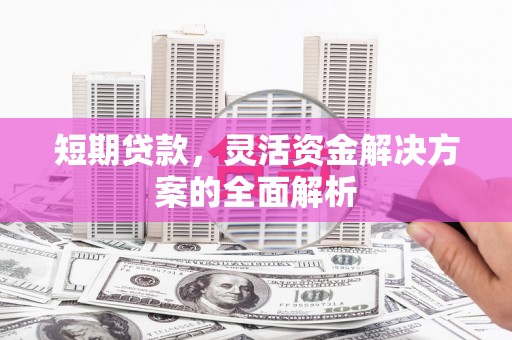 昌都短期贷款，灵活资金解决方案的全面解析