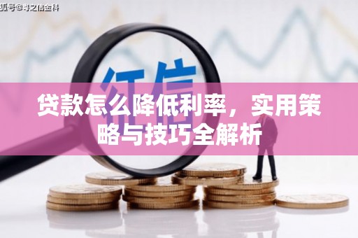 昌都贷款怎么降低利率，实用策略与技巧全解析