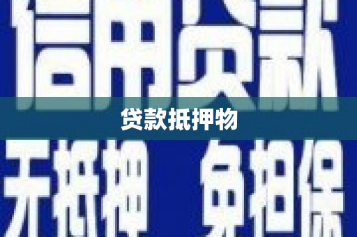 昌都贷款抵押物