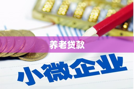 昌都养老贷款