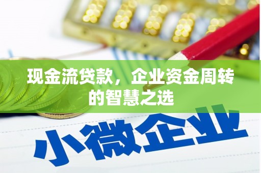 昌都现金流贷款，企业资金周转的智慧之选