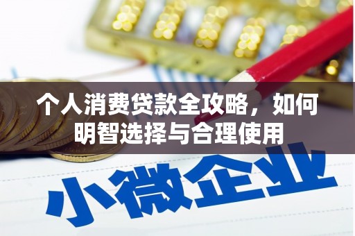 昌都个人消费贷款全攻略，如何明智选择与合理使用